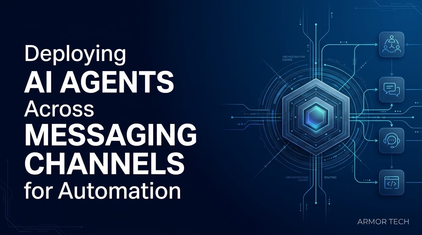 Deploying AI Agents Across Messaging Channels for Automation