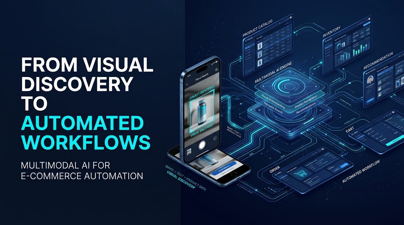 From Visual Discovery to Automated Workflows: Multimodal AI for E-Commerce Automation