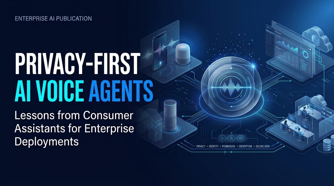 Privacy-First AI Voice Agents: Lessons from Consumer Assistants for Enterprise Deployments