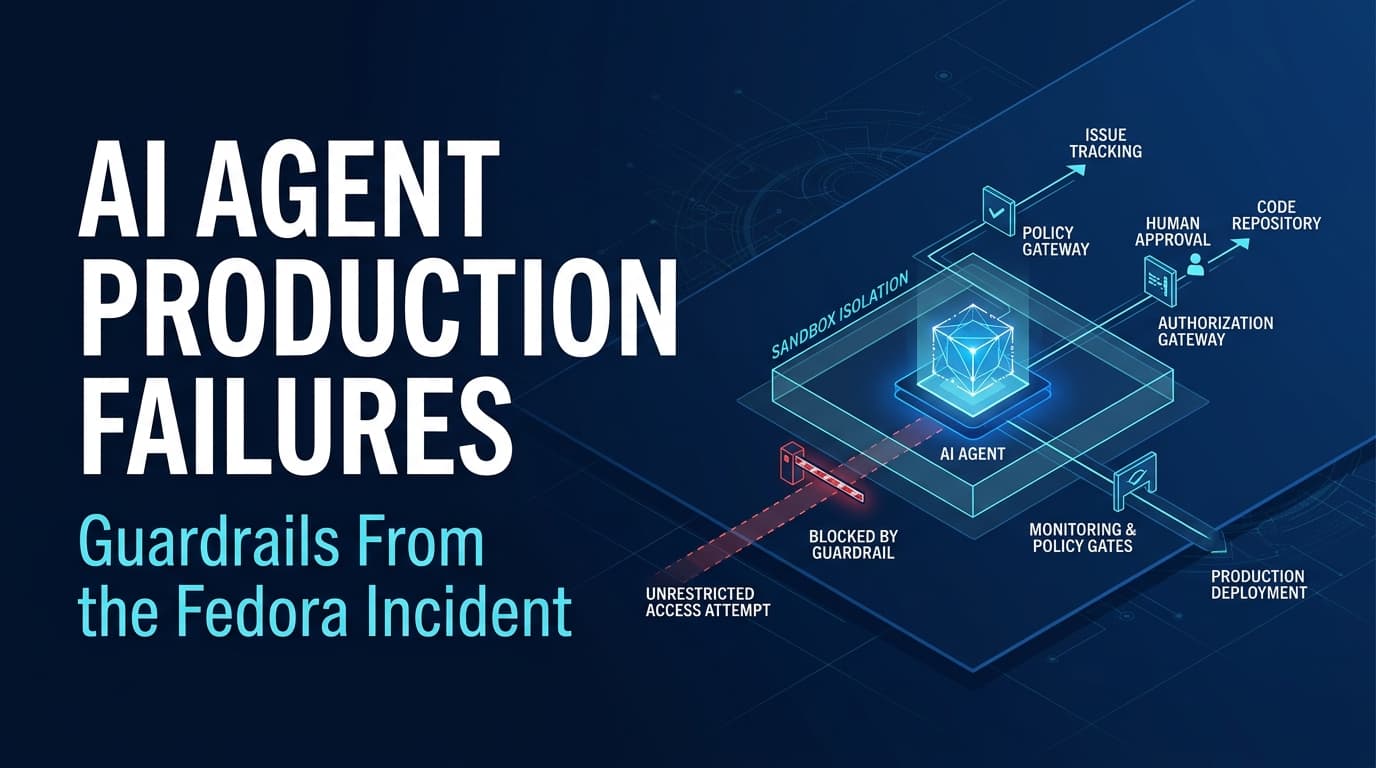 AI Agent Production Failures: Guardrails From the Fedora Incident