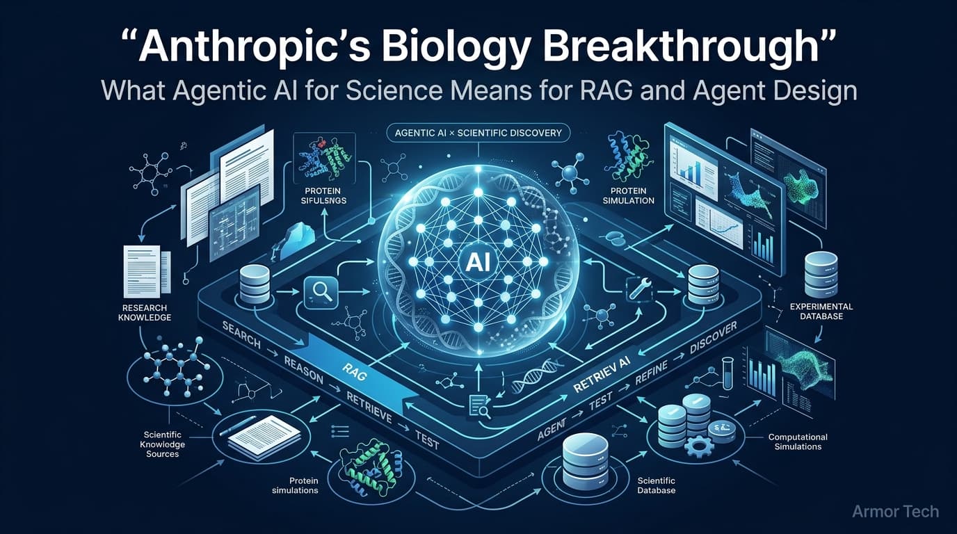Anthropic's Biology Breakthrough: What Agentic AI for Science Means for RAG and Agent Design