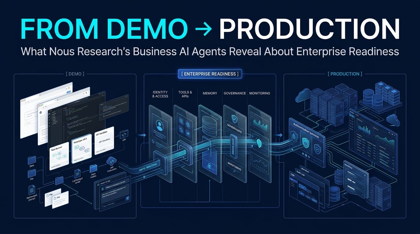 From Demo to Production: What Nous Research's Business AI Agents Reveal About Enterprise Readiness